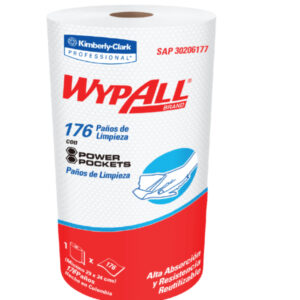 PAÑO WYPALL X60 BOBINA 4X176 PAÑOS COD 3373