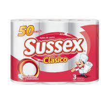 ROLLO DE COCINA SUSSEX 3X50 PAÑOS