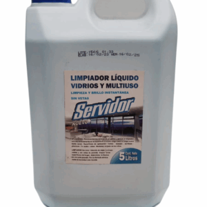 LIMPIAVIDRIOS SERVIDOR X 5 LTS COD 1157
