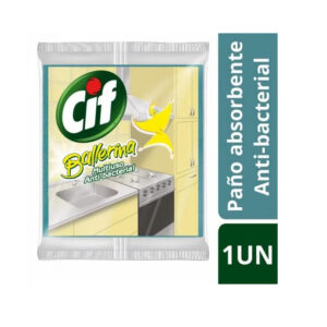 PAÑO BALLERINA ANTIBACTERIAL CIF COD 9006