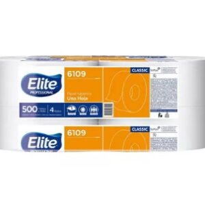 PAPEL HIGIENICO BEIGE X 500 MTS ELITE