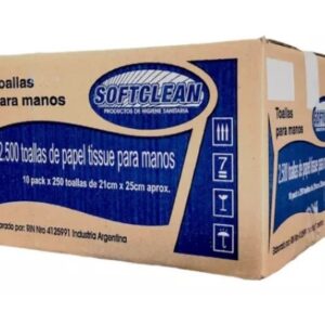TOALLA BLANCA ESPECIAL SOFTCLEAN X 2500 UNIDADES COD 1977