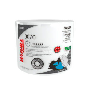 PAÑO WYPALL X70 JUMBOROLL X 750 PAÑOS COD 2416
