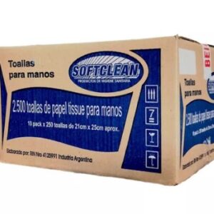 TOALLA BEIGE SOFTCLEAN X 2500 UNIDADES COD 1978
