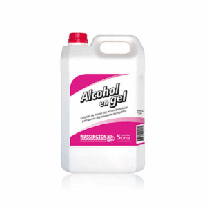 ALCOHOL EN GEL WASSINGTON X 5 LTS COD 3420