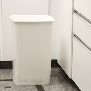 RECIPIENTE CUADRADO X 23LTS SIN TAPA BLANCO COD 0390