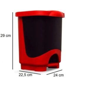 RECIPIENTE A PEDAL X 7.5 LTS LUXURY COD 0609