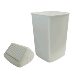 RECIPIENTE CUADRADO X 23 LTS TAPA VAIVEN COD 2409