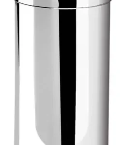 CESTO DE ACERO INOXIDABLE X 8 LTS TAPA VAIVEN COD 3233