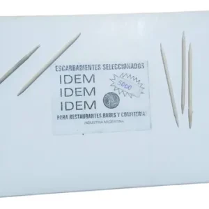 ESCARBADIENTE DOS PUNTAS X 5000 UNIDADES COD 0557