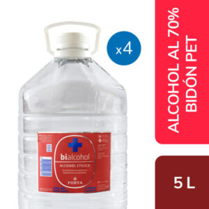 ALCOHOL AL 70 % X 5 LTS COD 3435