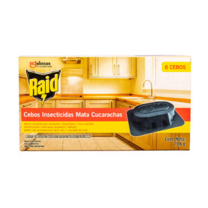 RAID CUCARACHAS 6 CEBOS COD 0131