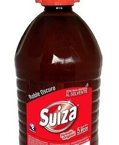 CERA SUIZA LIQUIDA ROBLE OSCURO X 5 LTS COD 0341