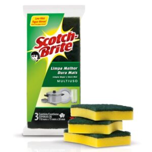 ESPONJA CLASICA SCOTCH BRITE X 3 UNIDADES COD 0563