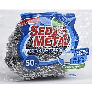 ESPONJA INOX SED METAL X 50 GRS COD 0565