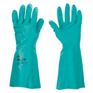 GUANTES ULTRANITRIL 485 TALLE 9 VERDE PAQ X 12 UNIDADES COD 0753