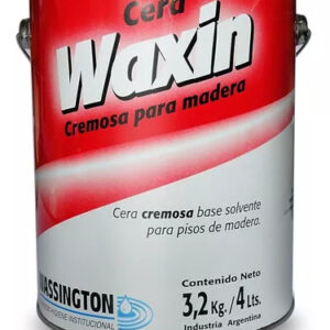 CERA CREMOSA WAXIN ROBLE OSCURO  X 4 LTS COD 3449