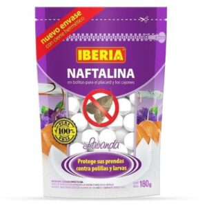 NAFTALINA IBERIA LAVANDA X 180 G COD 7000