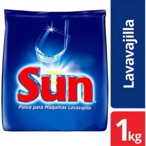 DETERGENTE PARA MAQUINA LAVAVAJILLA SUN REPUESTO X 1KG COD 9007