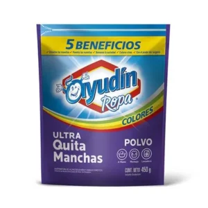 QUITAMANCHA AYUDIN ROPA COLOR X 450GR COD 9069