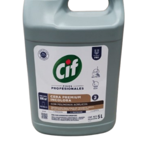 CIF CERA PREMIUM INCOLORA PISOS X 5 LTS COD 9171