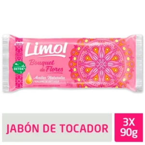 JABON LIMOL BOUQUET FLORAL 3X90GRS COD 9229